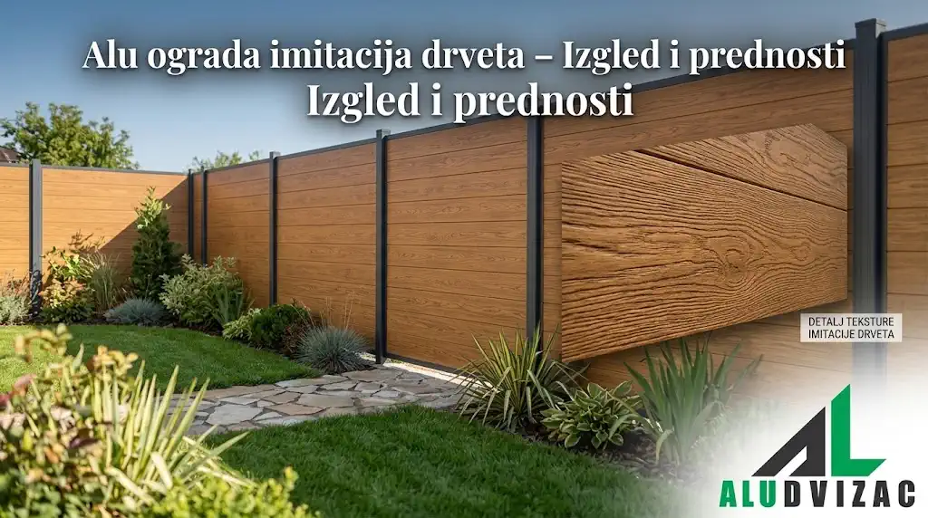 Alu ograda imitacija drveta – Izgled i prednosti