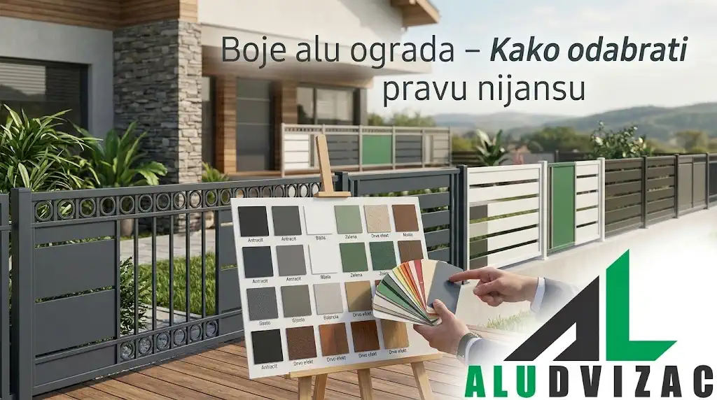Boje alu ograda – Kako odabrati pravu nijansu